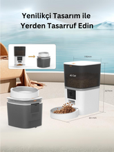 Akıllı Mama Kabı - beyaz