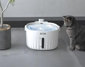 AI Cat Akıllı Kedi Tuvaleti ve Su Pınarı 2'li Set